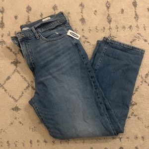 Old Navy High Waisted Straight Jeans